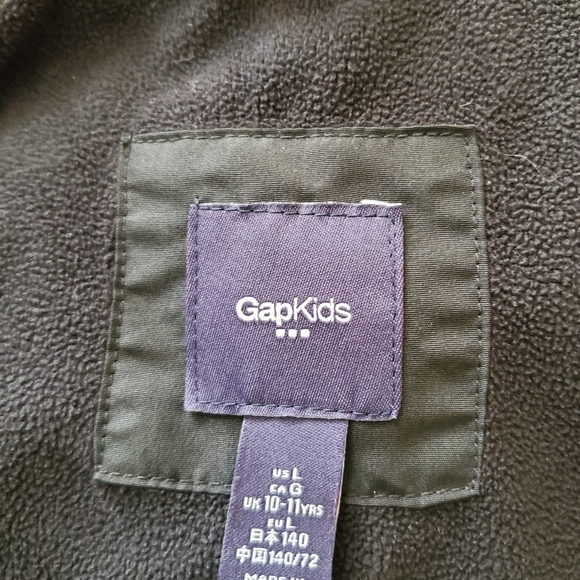 Gap kids boys black large jacket. - Picture 5 of 5